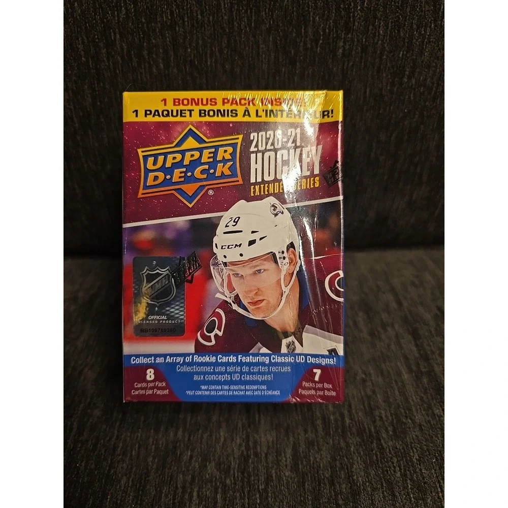Factory Sealed Blaster Box 2020-2021 Upper Deck Extended Series NHL Hockey Cards